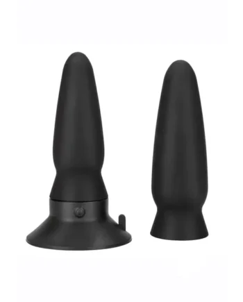 Interchangeable Rechargeable Silicone Probe Remote Control Butt Plug