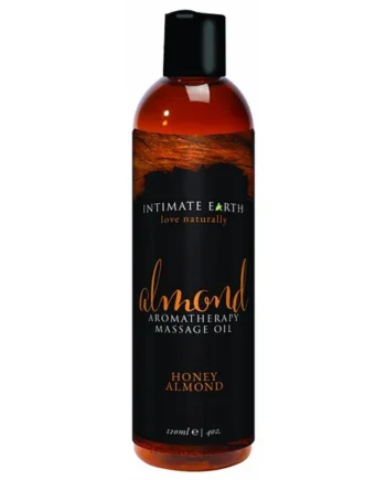 INTIMATE EARTH ALMOND MASSAGE OIL 4OZ
