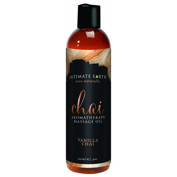 INTIMATE EARTH CHAI MASSAGE OIL 4OZ