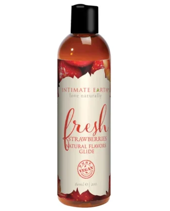 INTIMATE EARTH FRESH STRAWBERRIES GLIDE 2 OZ