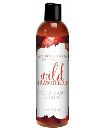 INTIMATE EARTH GLIDE STRAWBERRY 4 OZ