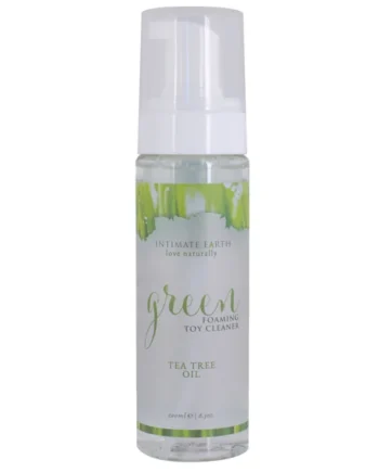 Intimate Earth Green Foaming Toy Cleanser - Tea Tree Oil 6.3oz