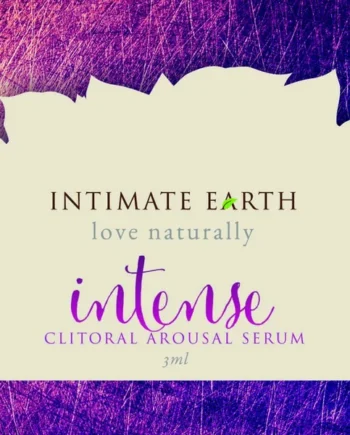 INTIMATE EARTH INTENSE CLITORAL GEL FOIL PACK 3ml (EACHES)