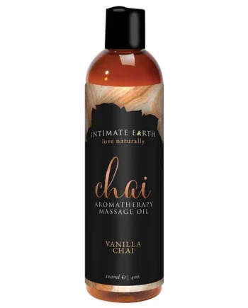 Intimate Earth – Massage Oil Aroma 4oz. – Vanilla Chai