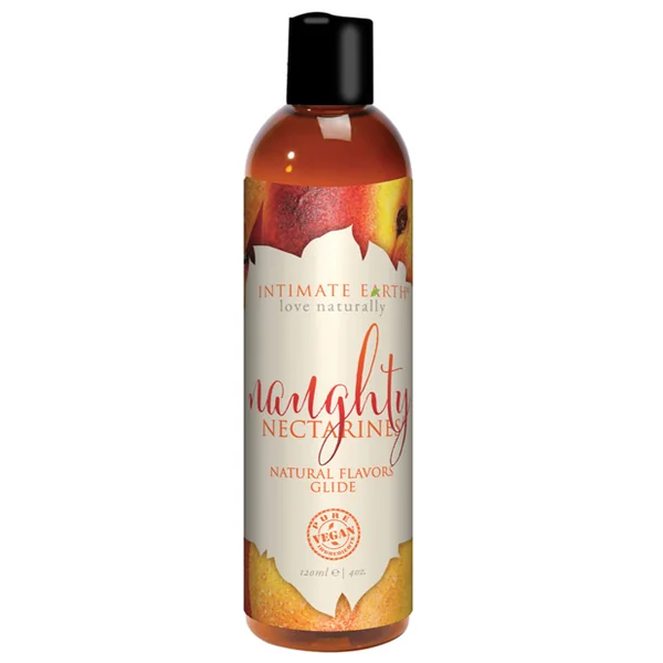 INTIMATE EARTH NAUGHTY NECTARINES GLIDE 4 OZ