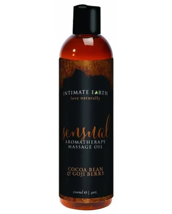 INTIMATE EARTH SENSUAL MASSAGE OIL 4OZ