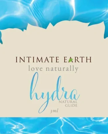 Intimate Earth Water-Based Hydra Natural Lubricant Foil 3ml