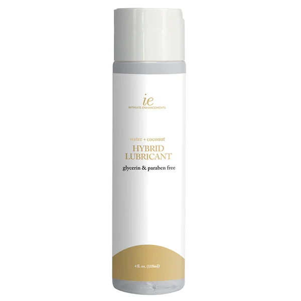 Intimate Enhancements - Hybrid Lubricant - Water + Coconut - Glycerin & Paraben Free - 4 fl. oz.