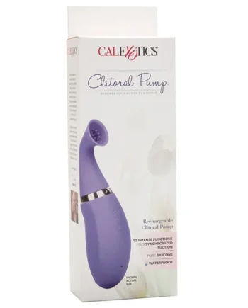 Intimate Pump Rechargeable Clitoral Pump-Purple