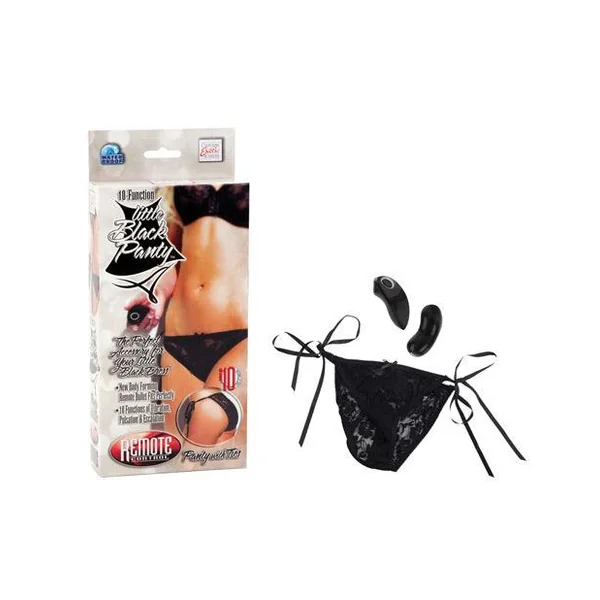 Jack Rabbits Remote Control Little Black Panty - 10 Function