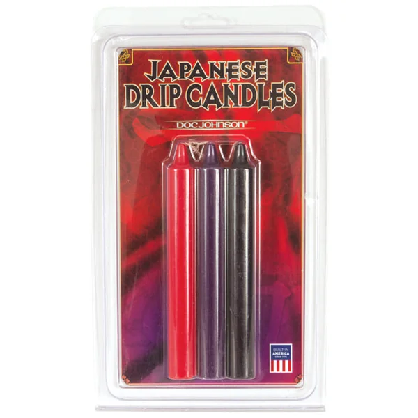 Japanese Drip Candles - Pack Of 3