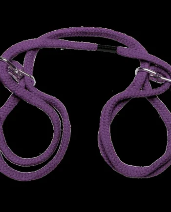 JAPANESE STYLE COTTON WRIST CUFFS PURPLE