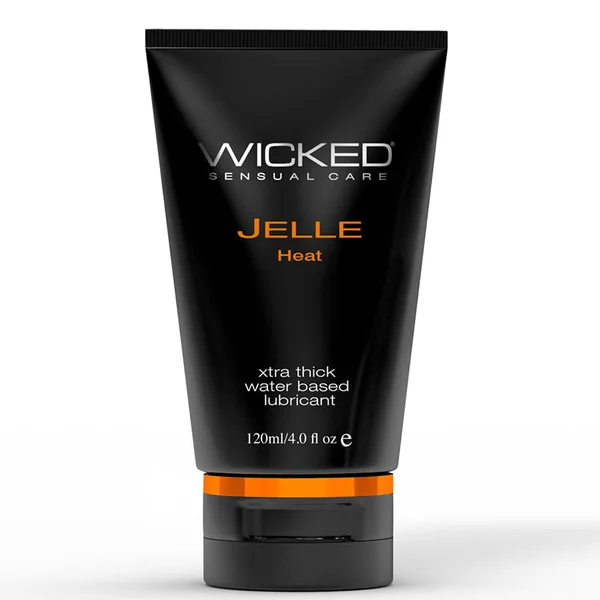 Jelle Heat Warming Anal Gel Lubricant 4 oz by Wicked Sensual Care
