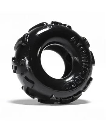 Jelly Bean Cockring Atomic Jock - Black