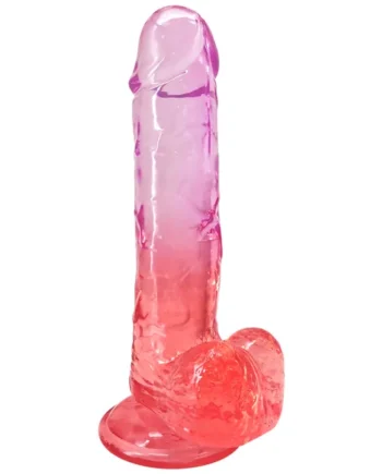 Jelly Soft Realistic Dildos for Women - Lifelike Mixed Color Dildo with Big Suctiion Cup