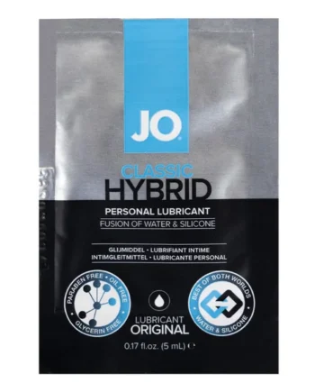 JO Classic Hybrid Lubricant 5ml Sachet