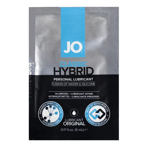 JO Classic Hybrid Lubricant 5ml Sachet
