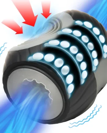 Jock 10X Vibrating & Squeezing Masturbator