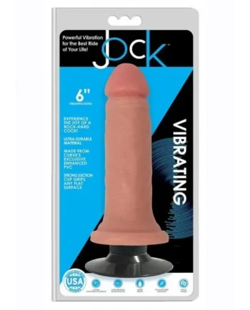 Jock Vibrating Dong No Balls 6 Vanilla