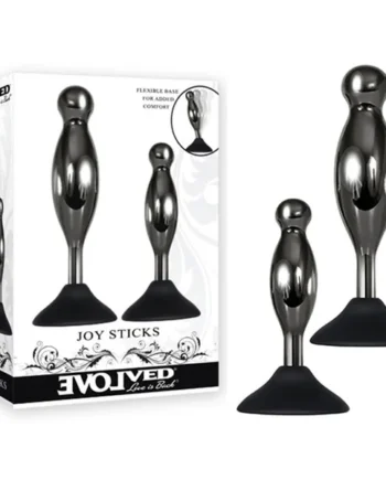 Joy Sticks Anal Plug Kit 2pk by Evolved