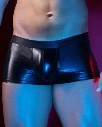 JSY – Boxer Wetlook Thick Band – Black