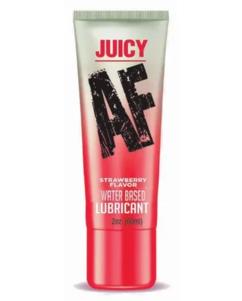 Juicy Af - Strawberry Water Based Lubricant - 2 Oz