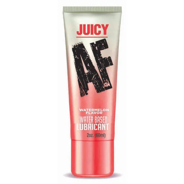 Juicy Af - Watermelon Water Based Flavored Lubricant - 2 Oz