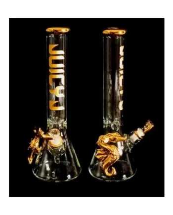 Juicy Jay Golden Seahorse Beaker