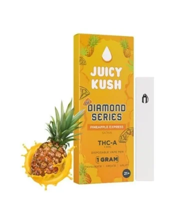 Juicy Kush Diamon Series 1g THC-A Disposable Pineapple Express S
