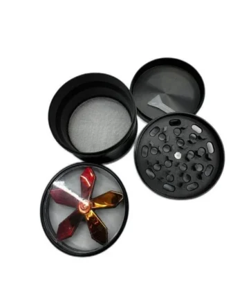 Kaliedospin 60mm Grinder W/Fan Blades