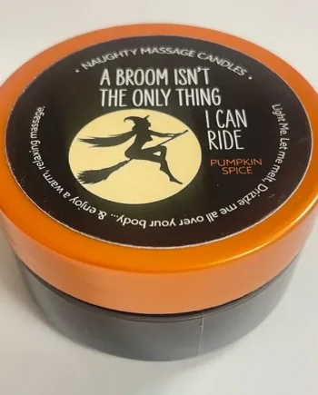 Kama Sutra Massage Candle “A Broom” Pumpkin Spice
