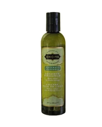 Kama Sutra Natural Massage Oils - Coconut Pineapple 8 oz (200 ml)