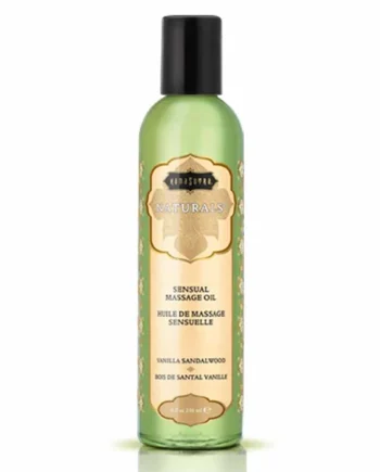 Kama Sutra – Naturals Massage Oil 8oz – Vanilla Sandlewood