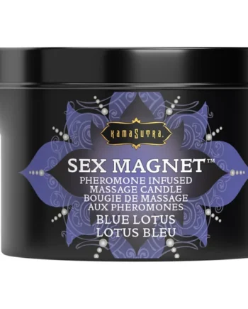 Kama Sutra Sex Magnet Pheromone Massage Candle - Blue Lotus