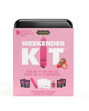 Kama Sutra – Weekender Vibe 9 Piece Kit – Strawberry Dreams