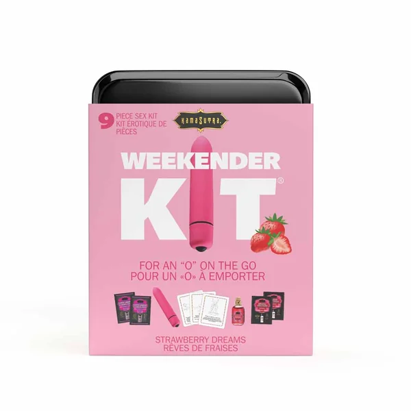 Kama Sutra – Weekender Vibe 9 Piece Kit – Strawberry Dreams