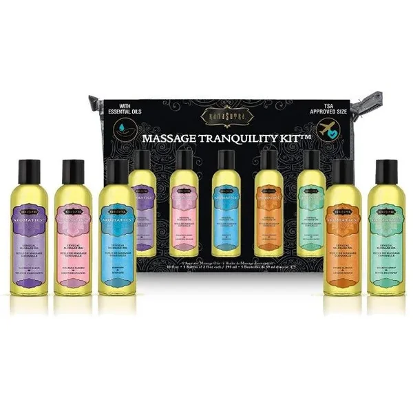 Kamasutra Massage Oil Tranquility 5pc Kit