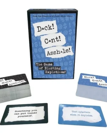 Kheper – Party Games + Novelties – D*ck! C*nt! Assh*le!