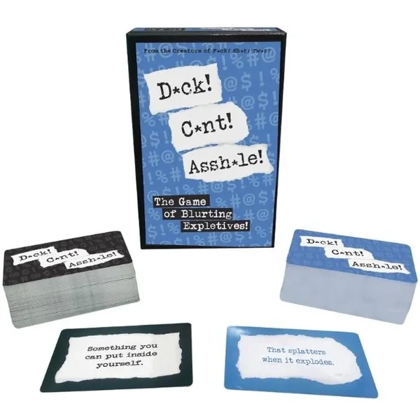 Kheper – Party Games + Novelties – D*ck! C*nt! Assh*le!