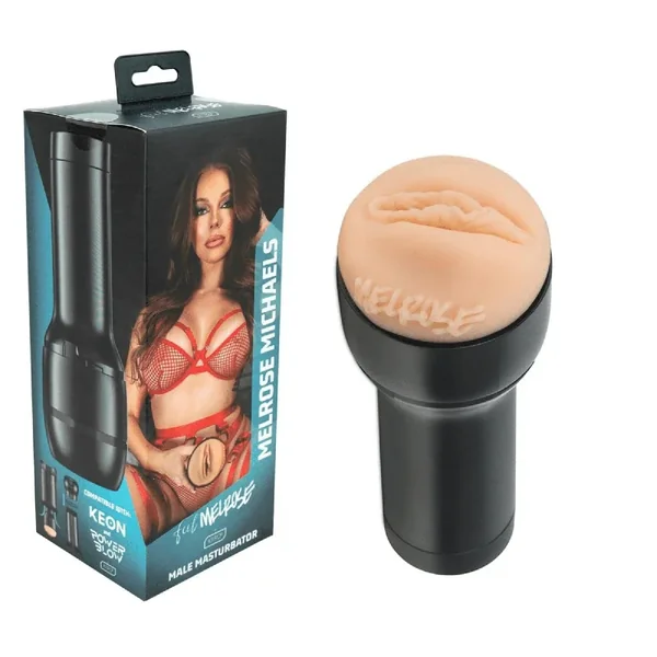 Kiiroo Feel Melrose Michaels PBC Realistic Pussy Stroker Male Masturbation Cup – Vanilla