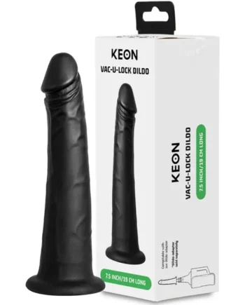 KIIROO - KEON VACUUM LOCK DILDO - ADAPTABLE DILDO