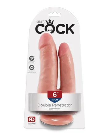 King Cock – 6″ Double Penetrator Cock