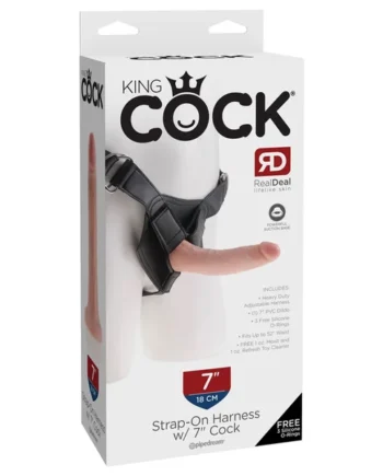 King Cock – 7″ Strap-On