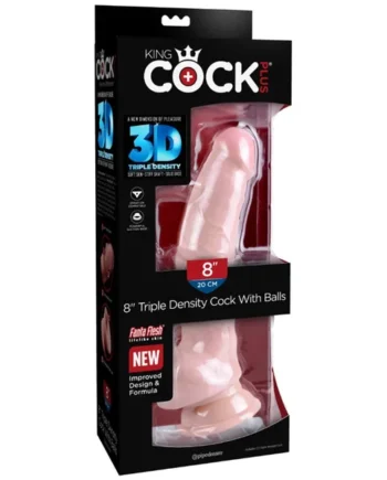 King Cock – 8″ Triple Density with Balls