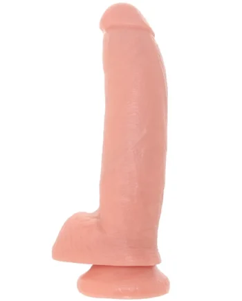 King Cock 9 Inch Cock with Balls in Flesh