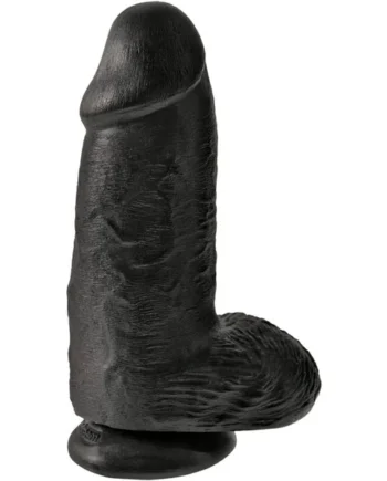 KING COCK - CHUBBY REALISTIC PENIS 23 CM BLACK