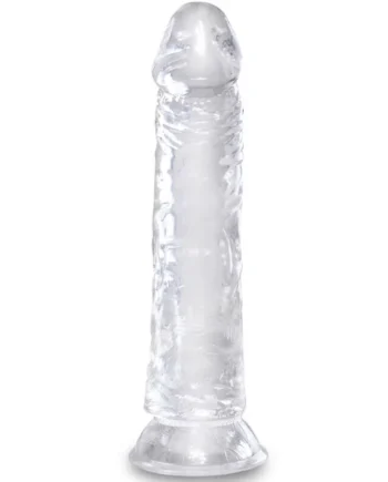 KING COCK - CLEAR REALISTIC PENIS 19.7 CM TRANSPARENT