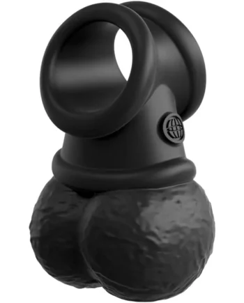 KING COCK - ELITE RING WITH TESTICLE SILICONE