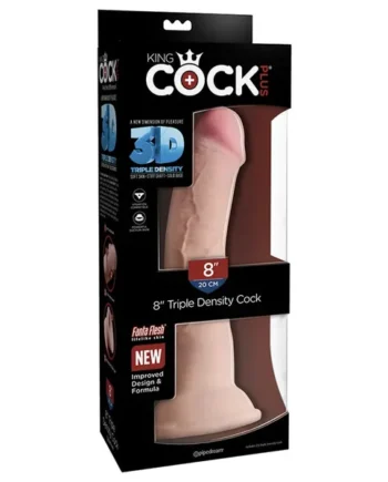 King Cock Plus Triple Density Cock-Light 8