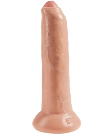 KING COCK - REALISTIC DILDO UNCUT FLESH 23 CM